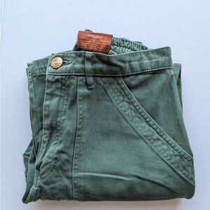 Big Bud Press Pencil Pants- Forrest Green